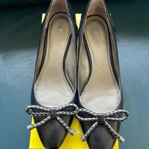 Black Bow Detail Women's Shoes